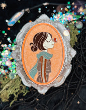 Load image into Gallery viewer, Galactic Butterflies Stardust Enamel Pin, Force Universe