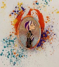 Load image into Gallery viewer, Galactic Butterflies Spectre 5 Enamel Pin, Force Universe