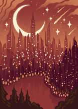 Load image into Gallery viewer, Crescent City Lunathion Kindle Backer, SJM Unique Gift for Book Lovers