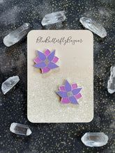 Load image into Gallery viewer, Pair of Flower Mini Pin Fillers, Enamel Pin