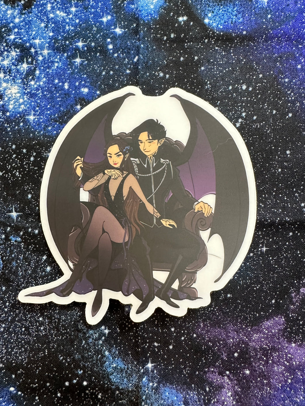 Lord and Lady Fae Reylo Sticker