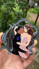 Load image into Gallery viewer, Elain and Azriel Heartmates Pin Presale
