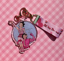 Load image into Gallery viewer, Reylo Pink Barbie TFA Keychain
