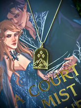 Load image into Gallery viewer, The Night Court Insignia Golden Necklace - SJM Acotar
