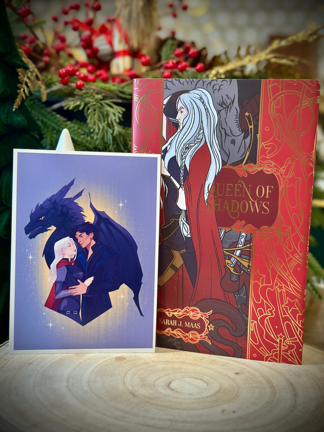 Manorian and Abraxos Print - SJM Throne of Glass