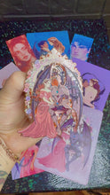 Load and play video in Gallery viewer, Officially Licensed Elriel Lady Seer and Shadowsinger Window Pin
