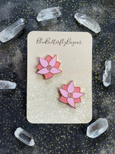 Load image into Gallery viewer, Pair of Flower Mini Pin Fillers, Enamel Pin
