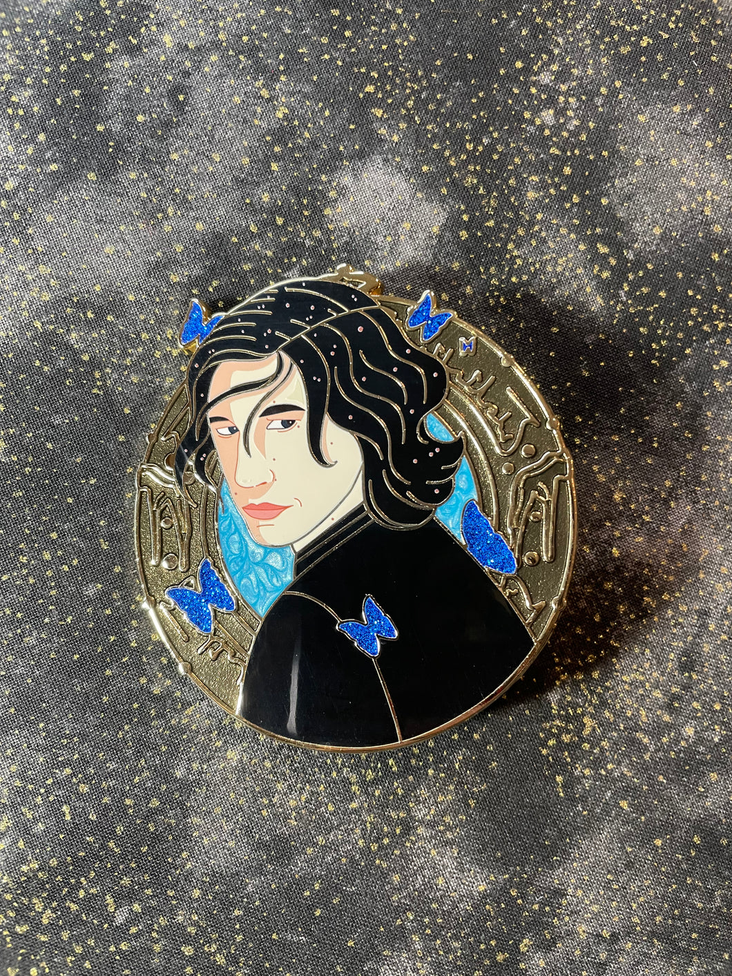 Thousand Generations Ben Dark Prince Enamel Pin Force Universe