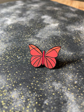 Load image into Gallery viewer, Pair of Butterfly Mini Pin Fillers, Enamel Pin
