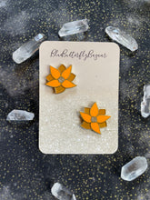 Load image into Gallery viewer, Pair of Flower Mini Pin Fillers, Enamel Pin
